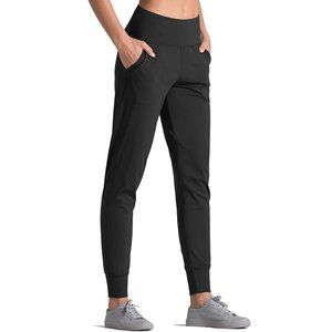 High Waist Workout Yoga Tapered Sweatpants from Dragon Fit